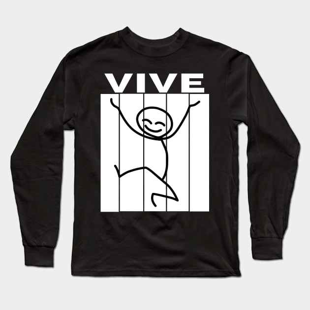 VIVE is French Long Sleeve T-Shirt by Trend 0ver